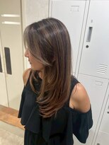 キャパ(CAPA)&nbsp;レイヤーカット×ハイライト(茅ヶ崎/20代/韓国ヘア)