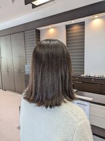 ブルーテーフ(Bleu Terre)&nbsp;盛岡【ブリーチなしグレージュ】中明度で色味を楽しみたい方◎