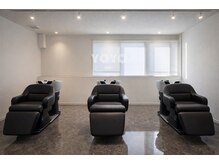 ヨヨ(YOYO)の雰囲気(寝心地のいいシャンプー台)