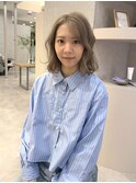 柔らかさと透明感を両立した大人ベージュカラー