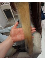 ナンバー ユアイロ 川崎(N° uairo)&nbsp;美髪改善ストレート(ブリーチ)