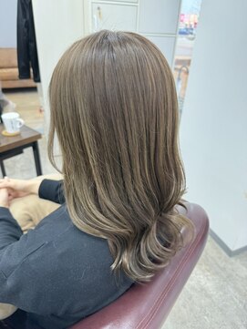 リシャルム 新保店(Re charme) 【柔らか透明感】ベージュ×ナチュラルレイヤー