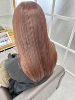 カプア 仙台駅前店(Kapua)&nbsp;春カラーコーラルピンク透明感カラー