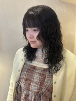 ラヴィズム 栄店(LUVISM)&nbsp;ミディアム/ボブ/レイヤー/顔周りレイヤー/艶カラー/パーマ