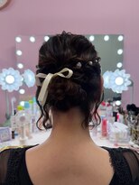 ウヌボレ(UNuBORe)&nbsp;ボブヘアでも出来るアップスタイル