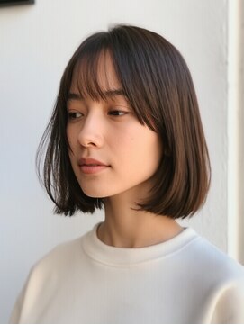 ロディーナコク 大口 新子安(rodina.coc) ミルクティーブロンド/ダークブルー/デジタルパーマ/大口新子安