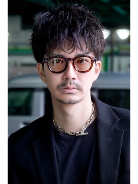 ドーバー 中野(Dover) ラフなセットを再現できる。ニュアンススパイラルパーマ。
