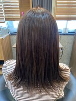 ヘアリゾート粋 トゥジュ 池袋東口店(tujuh) くびれヘア/ブラウンベージュ/透明感カラー