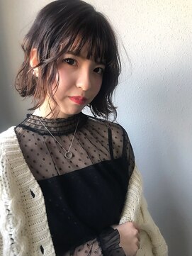 ビスコッティヘア (BISCOTTI HAIR) あご下ゆるボブ