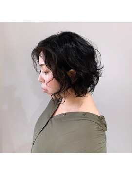 テラスヘア 新潟駅南(TERRACE hair) ラフボブパーマ