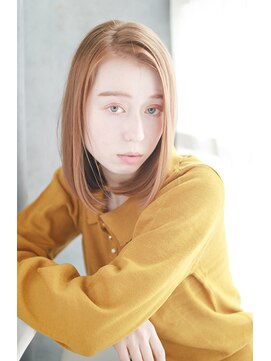 トランクイルグラフ(TRAN9UIL graph) 20代30代40代　レディに彩るピンクボブ【草津】