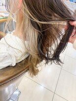 キャンバス バイ ネオリーブ 横浜西口(Canvas by neo.)&nbsp;デザインカラー　インナーカラー　イヤリングカラー　横浜