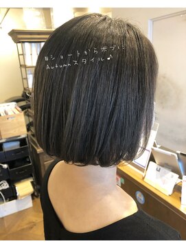 トリート 南行徳本店(TREAT) ぷつっとボブ×ナチュラルモード×ラフニュアンス/南行徳