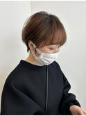 襟足スッキリ◎小顔ショート