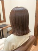 外はね切りっぱなしボブ