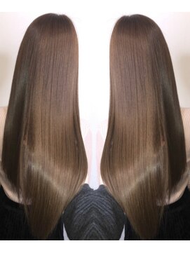 セタ 新宿(seta) 美髪ロングヘア×ピンクベージュ