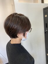 シャルムヘアー 松江店(charme hair) ショートボブ×ブラウン