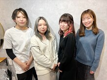 フィー 南越谷店(fee)の雰囲気（女性スタッフ多数在籍♪私達にお悩みご相談ください！[髪質改善]）