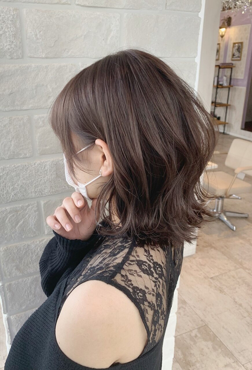 ＊おすすめ＊ 大人可愛いカット＋艶カラー