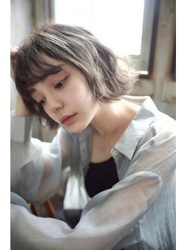 アール 北千住店(ar) 外ハネ/ベナボブ ×グレージュ/モノトーンベージュ北千住