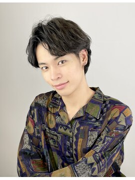 ヘアーアンドメイク アンジュ 中野店(Hair&Make ange) マッシュ×ブラックアッシュ