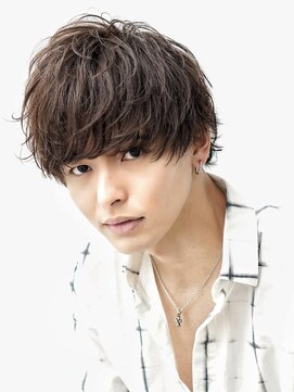 アルファ 新宿(alpha) フェザーパーマ/刈り上げセンターパート/サーフカール[新宿]