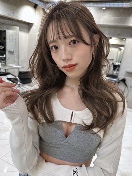 サイン 表参道(SIGN) ザクザクレイヤーカット巻き方簡単ミディアム ロング韓国表参道