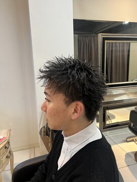 アイズ 海老名(AIZU) スパイキーショート　ザクザクショート　ボックスショート