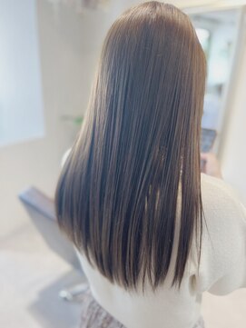 シエスタ バイ アンブルリュクス(siesta by amble luxe) ベージュカラー/髪質改善/ハイライト/レイヤーカット/縮毛矯正