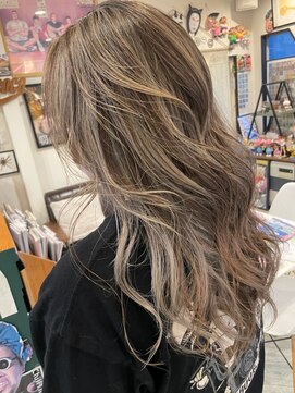 ヘア メイク ココ(hair make coco) 透け感★ホワイトグレージュ