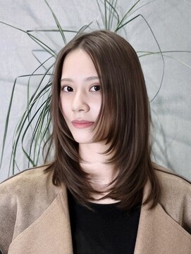 スカイ(SKY) 透明感カラー/髪質改善/縮毛矯正/レイヤーカット/ダブルカラー