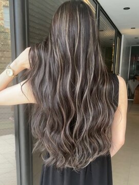 ヘアーサロン アモル(HAIR SALON Amor) ハイライトレイヤーカットダブルカラーイルミナカラー縮毛矯正