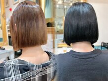 ロンドアベニール 北千住(Lond avenir)の雰囲気（全方位どこから見ても美しいボブ。首を長く小顔に魅せる[北千住]）