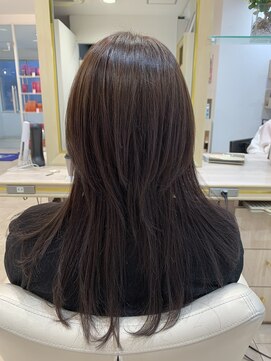 アッシュ 仙川店(Ash) ロングウルフカットクラゲウルフレイヤーカットハイレイヤー