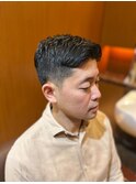 銀座　理容室　ナチュラル刈り上げスタイル