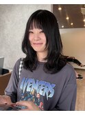 【minim×miku】顔周りレイヤーカット