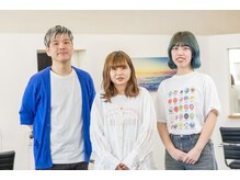 ヘアーメイク ドット(HairMakeDOT)の雰囲気（経験豊富なオーナーと信頼のおけるスタッフ2名が対応いたします）