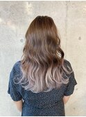 アッシュラベンダーグラデーション
