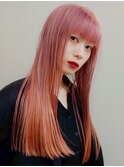 ハイライトカラー/ミルクティーベージュ/レイヤーカット