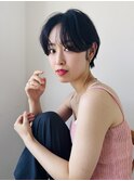 【目黒不動前美容室】30代40代ショートカット・前髪なしショート