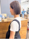 <43>ショートボブ×ブリーチ♪学割・メンズカット・レイヤーも