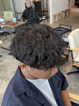 覇気(HAKI) 中野波巻きパーマ