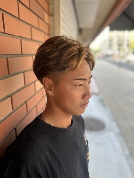 クラッチバイシオンアグリゲイト(CLUTCH by Zi-on aggregate) メンズニュアンスパーマ/ショート/ハイライト