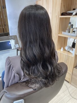 ココロサロンハナレ 浅草美容院(cocolo salon HANARE) ロンググレージュカラー