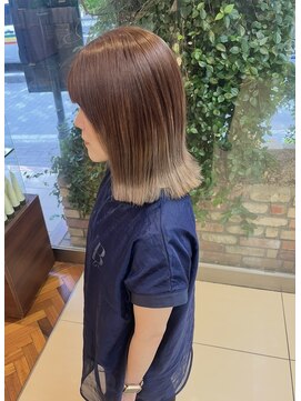 ファーレンピュアスウィート(fahren-pure-suite) gradation color platina blond