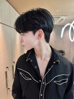 グロー オオミヤ アネックス 大宮(GLROW OMIYA ANNEX) ◆ センターパート大宮メンズ縮毛矯正ダウンパーマ