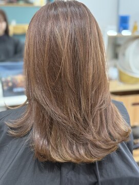 スナリー(Snaly) ロブ/レイヤー/ショコラカラー