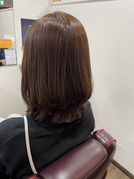 ＊レイヤーボブ×chocolate brown＊