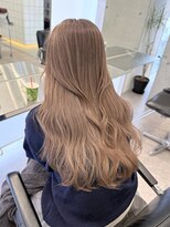 サンクプロジェクト(cinq PROJECT) 原宿韓国顔まわりミルクティーベージュミルクティーグレージュ