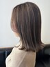 [ライト]カラー+ライトトリートメント￥9400